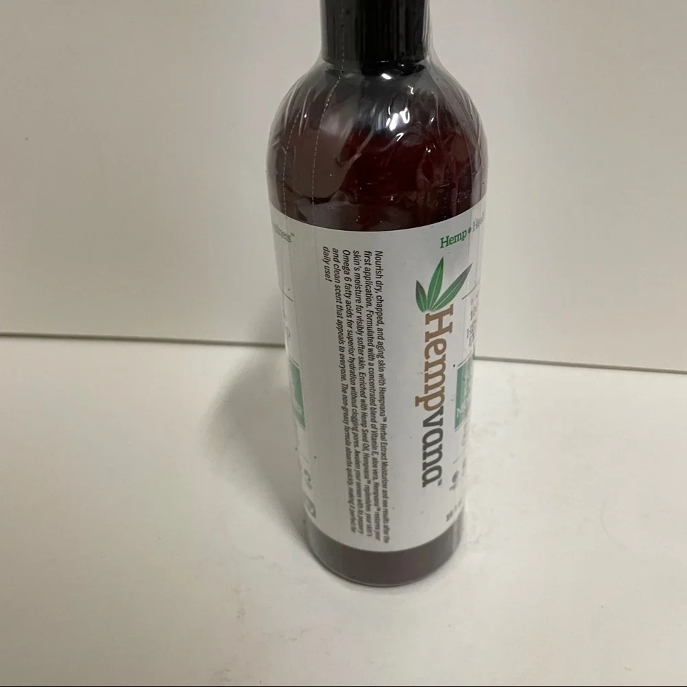 Hempvana Herbal Extract Moisturizer Skin Hydration 16 OZ